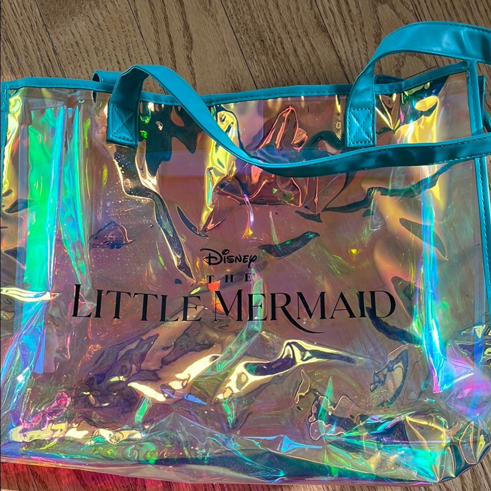 Disney Little Mermaid Iridescent Tote Bag